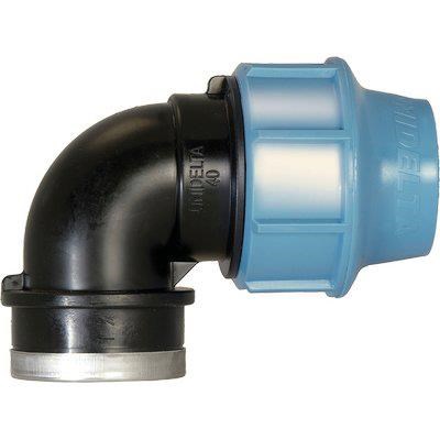 Gomito a compressione filetto femmina 16x1/2 pn 16 Gomito a compressione filetto femmina 16x1/2 pn 16